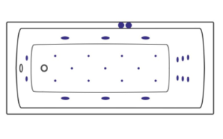 Гидромассаж Excellent ULTRA SJ-ULTRA-GD золото